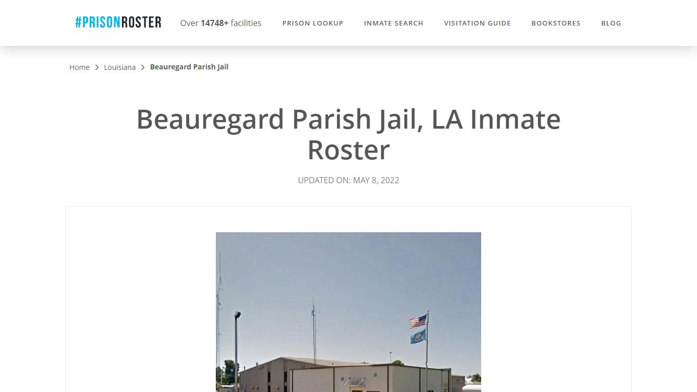 Beauregard Parish Jail, LA Inmate Roster